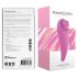 FEELZTOYS Femmegasm - Genopladelig 2-i-1 klitorisvibrator (pink)