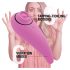 FEELZTOYS Femmegasm - Genopladelig 2-i-1 klitorisvibrator (pink)