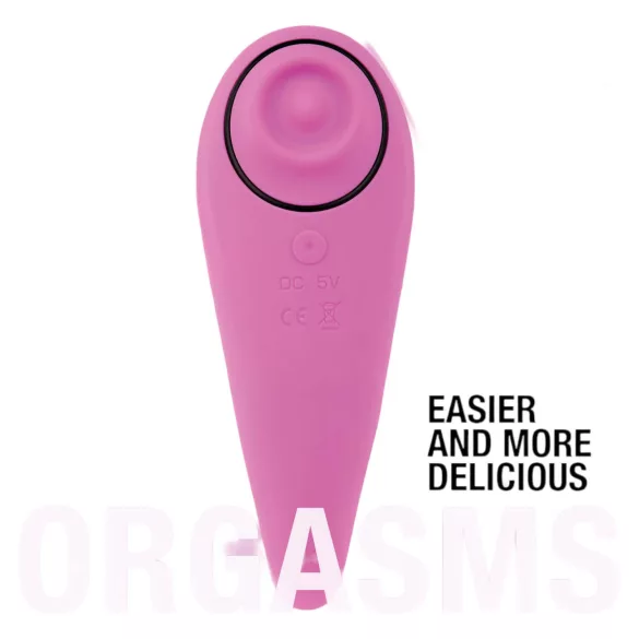FEELZTOYS Femmegasm - klitorisvibrator 2-i-1 genopladelig - pink