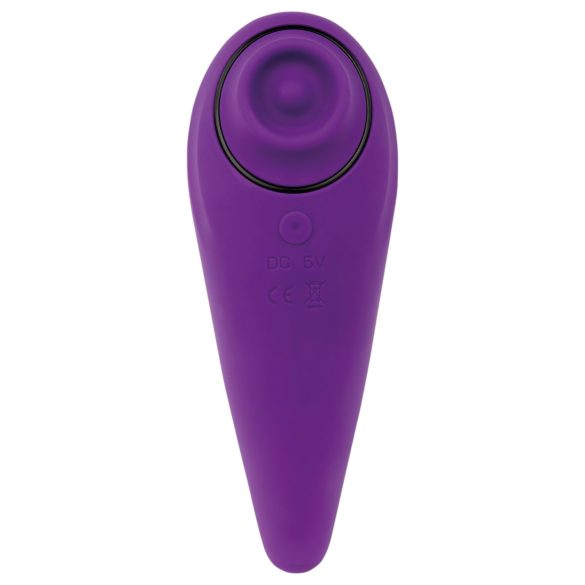 FEELZTOYS Femmegasm - klitorisvibrator 2i1 genopladelig - lilla
