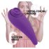 FEELZTOYS Femmegasm - klitorisvibrator 2i1 genopladelig - lilla