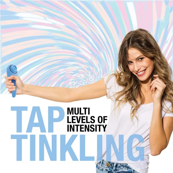 FEELZTOYS Femmegasm - klitorisvibrator 2-i-1 genopladelig - blå