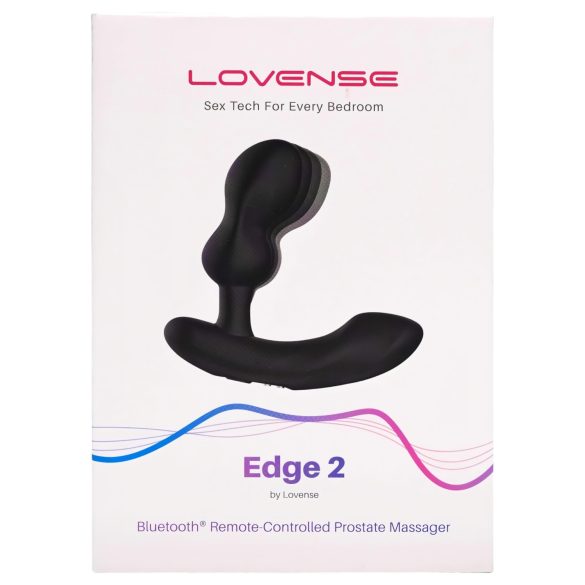 Lovense Edge 2 - prostatavibrator - app-styret - sort