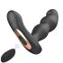 Aixiasia Hiross - analvibrator med rotation - sort