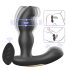 Aixiasia Hiross - analvibrator med rotation - sort