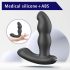 Aixiasia Hiross - analvibrator med rotation - sort