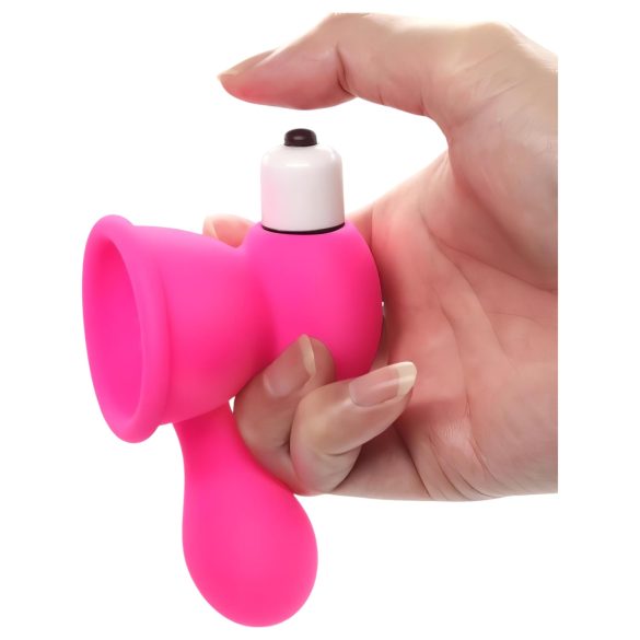 Aixiasia Bobo - brystvibrator med sugefunktion - pink