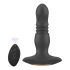 Aixiasia Roy - Genopladelig, Trådløs Analdildo med Vibration (Sort)