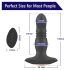 Aixiasia Roy - Genopladelig, Trådløs Analdildo med Vibration (Sort)