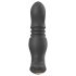 Aixiasia Roy - Genopladelig, Trådløs Analdildo med Vibration (Sort)
