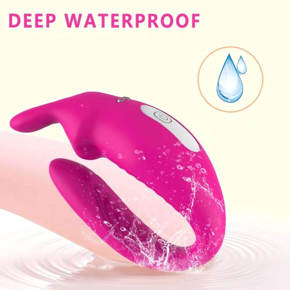 Aixiasia Hera - genopladelig, trådløs parvibrator (pink)