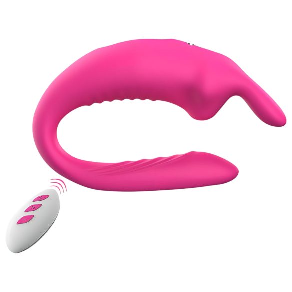 Aixiasia Hera - genopladelig, trådløs parvibrator (pink)