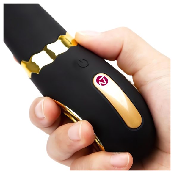 Nomi Tang Getaway Plus 2 - genopladelig G-punkt vibrator (sort-guld)