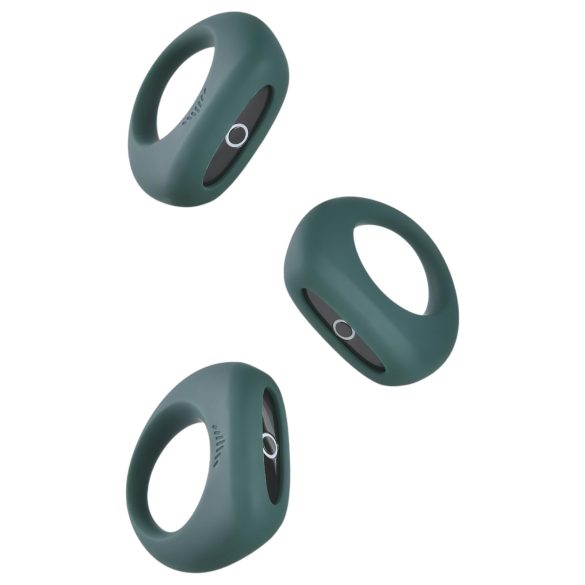 Magic Motion Dante II - penisring med vibrator - genopladelig - blå