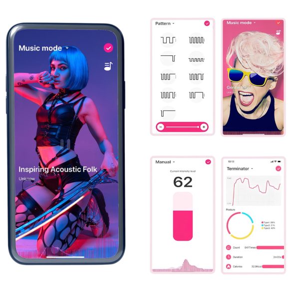 Magic Motion - parvibrator sæt - pink/grøn