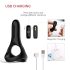 Magic Motion Rise - smart, genopladelig vibrationsring (sort)