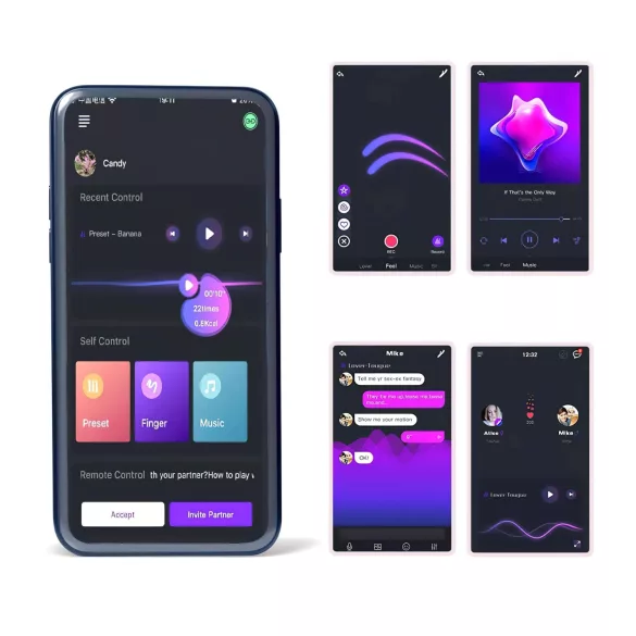 Magic Motion Rise - App-styret vibrerende penisring til mænd (grøn)