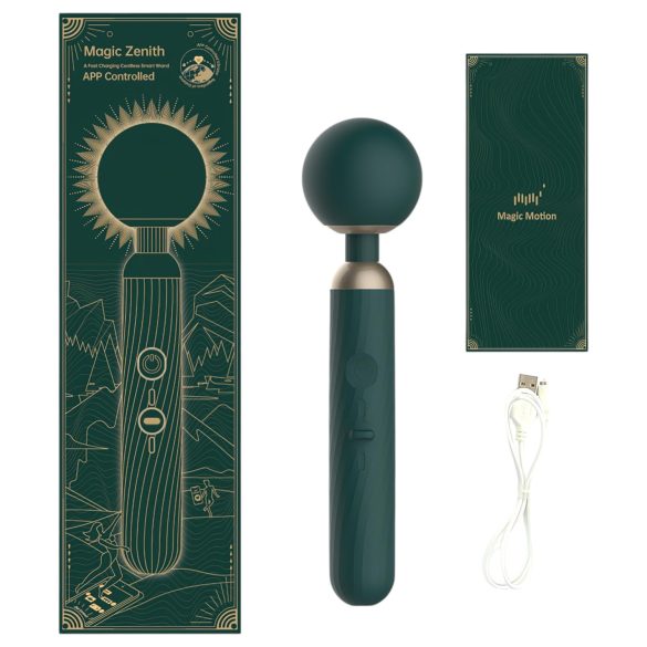 Magic Motion Zenith - vibrator med appstyring - smart massager - grøn