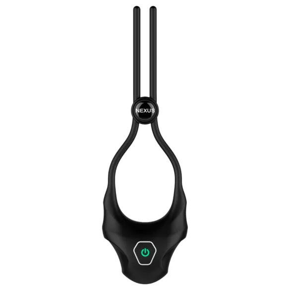Nexus Forge - justerbar vibrerende penisring - sort