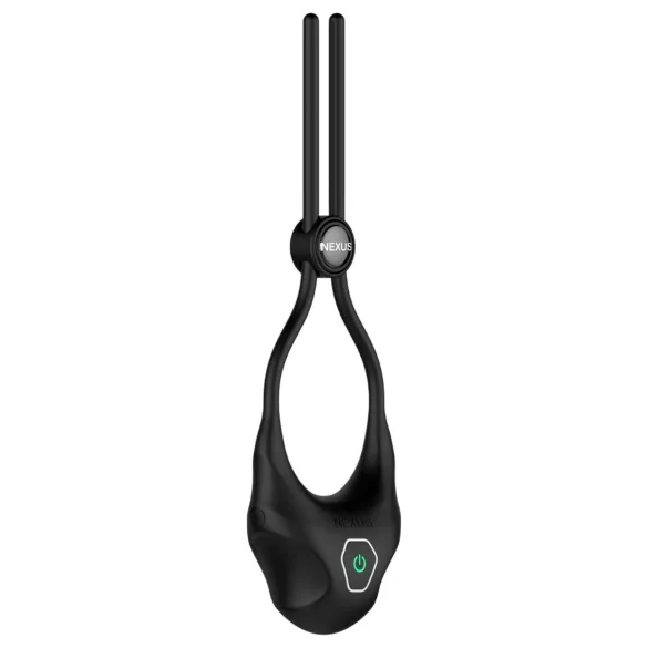 Nexus Forge - justerbar vibrerende penisring - sort