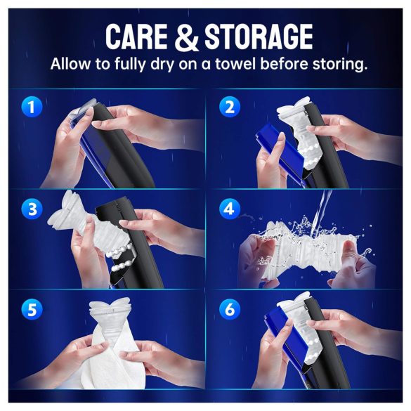 Magic Motion Xone - masturbator til mænd - app-styret - blå