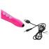Doxy Die Cast 3R – genopladelig vibrator i pink