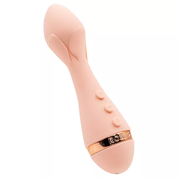 Vush Fleur - genopladelig, vandtæt massagevibrator (pink)