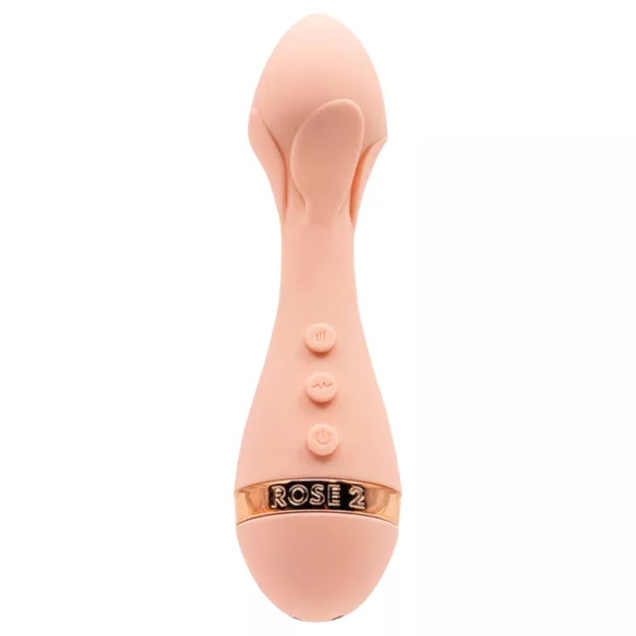 Vush Fleur - genopladelig, vandtæt massagevibrator (pink)
