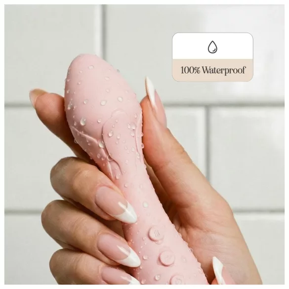 Vush Fleur - genopladelig, vandtæt massagevibrator (pink)