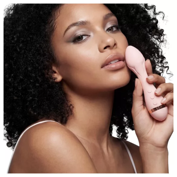 Vush Fleur - genopladelig, vandtæt massagevibrator (pink)
