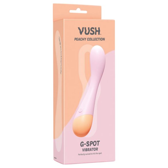 Vush Peachy G-Spot - genopladelig G-punkt vibrator (pink)