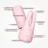 Vush Pop Swish - klitorisvibrator - genopladelig, vandtæt - pink