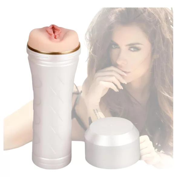 Tracy's Dog - masturbator - realistisk vagina 3D-effekt - hvid/natur