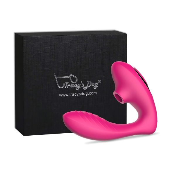 Tracy's Dog OG - g-punktsvibrator og klitorisvibrator - pink