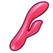 Vibrator med klitorisstimulator