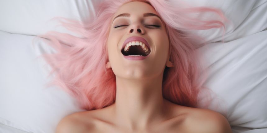 Kvinde nyder oralsex - Sådan giver du oralsex til en kvinde - lovesexshop.dk sex shop
