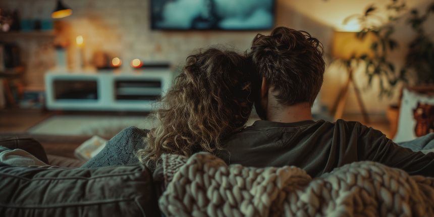 Par ser en erotisk film sammen - lovesexshop.dk sexshop