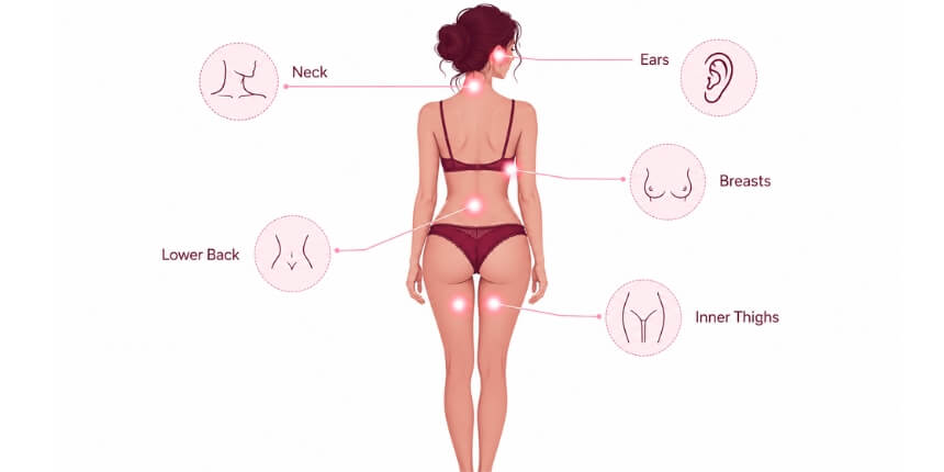 Kvindens erogene zoner: Et kort over nydelse | lovesexshop.dk Sexshop